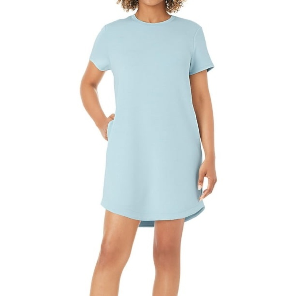 T-Shirt Dress Member's Mark Women's Sandwash Short Sleeve Dress Size Small NWT